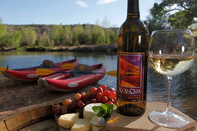 2 Hours Water to Wine Kayak Trip from Cottonwood - Starting at Alcantara Vineyards in Cornville