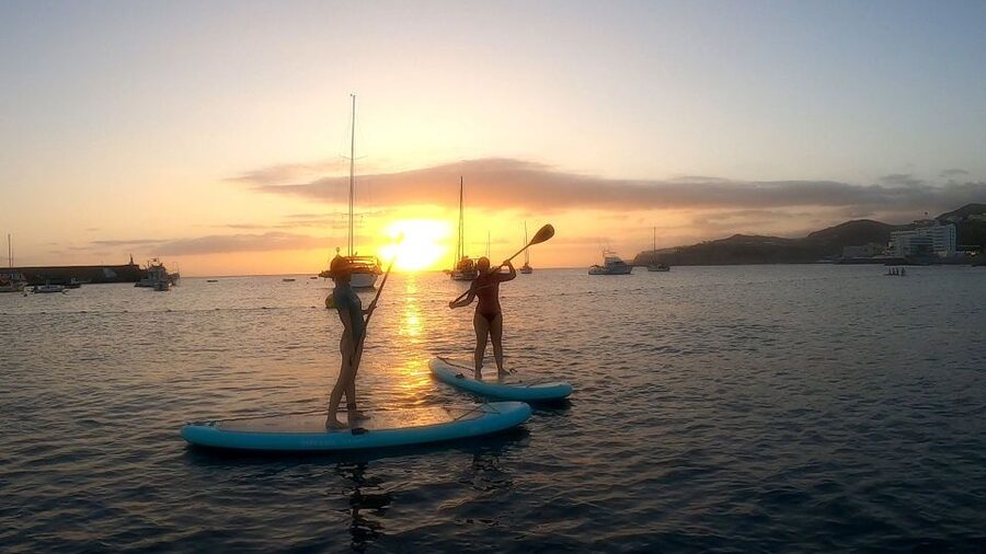 2h Sunset Paddle Board Session in Gran Canaria - Why a sunset SUP session works so well in Gran Canaria