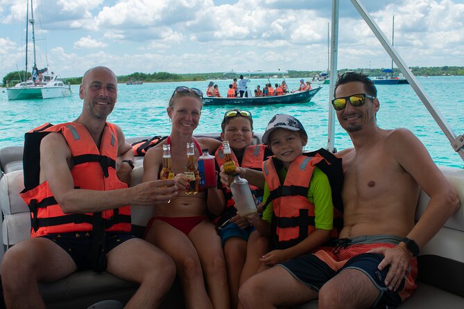 3 hr Pontoon Tour with access to Beach Club and Free Kayaks - Sun, weather, and practical comfort