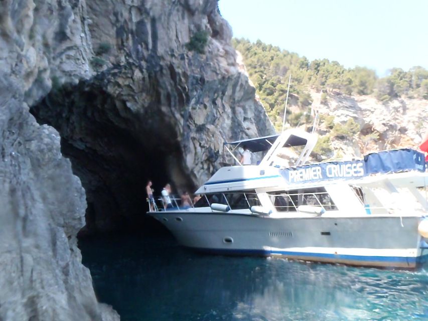 3hr Sunset Trip Drinks, Tapas SUP, Snorkel - Playa de Coll Baix and the coastal caves