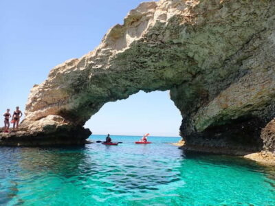 4-hour Ayia Napa SeaCaves Guided Kayaking from Limnara beach