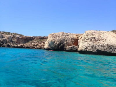 4-hour East Cape Greco Private Guided Kayak Tour