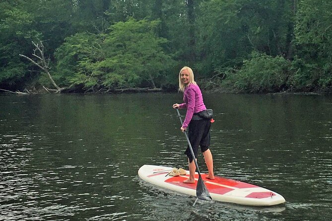 7 Mile Guided Paddleboard Tour On The French Broad River in Asheville - Starting in West Asheville and reaching the river