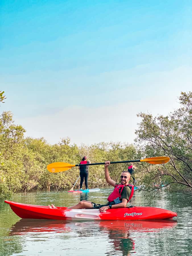 Abu Dhabi: Reem Central Park 2-hour Guided Kayak Tour - Who should book this kayak tour?