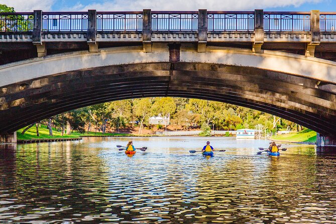 Adelaide City Kayak Tour - Torrens Weir and the River’s Story