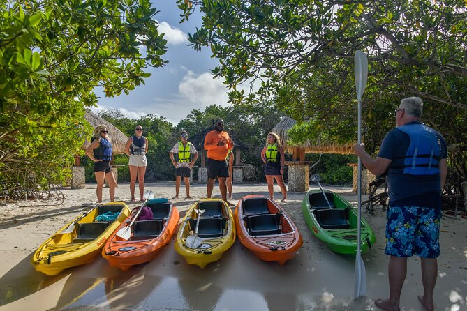 Adventurous Clear Kayak And Snorkeling Tour At Mangel Halto - Setting out in a transparent kayak