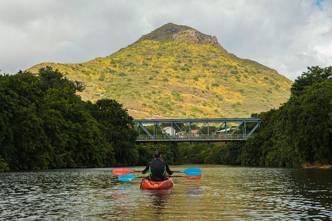 Afternoon Guided Kayak Tour on the Tamarin River - Guides Matt, Rowin, Jeremie, Batrice, and Steeve