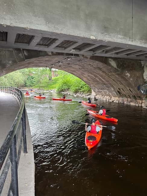 Akerselva River: Urban Paddling Adventure Kayak Tour - The 500-meter tunnel: the trip’s oddest moment