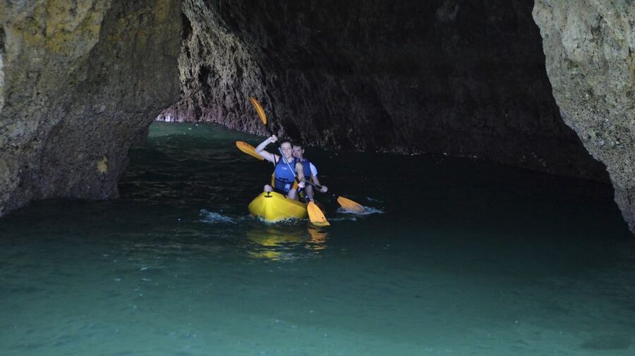 Albufeira: Algarve Kayak and Coastline Tour - What this tour does not include