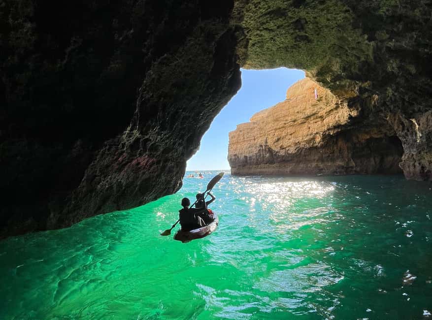 Albufeira: Hidden Beaches & Cliffs Guided Kayak Cave Tour - Quick take: the details that matter most