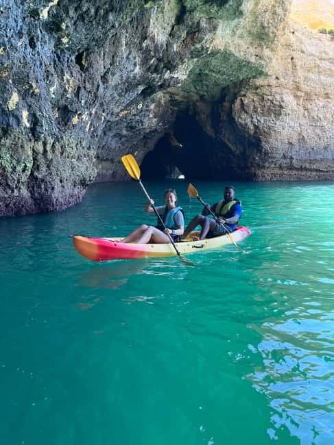 Albufeira: Hidden Beaches & Cliffs Guided Kayak Cave Tour - Is $41 good value?