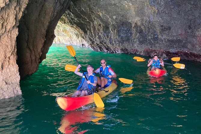 Albufeira Kayak Cave Tour – Hidden Beaches & Cliffs - Key points at a glance