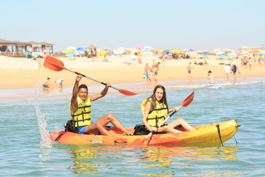 Albufeira: Kayak Rental - Setting out from the Nauticdrive Water Sports Center