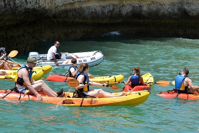 Albufeira Kayak Tour – Relaxing Trip with 2 Guides - Key points at a glance