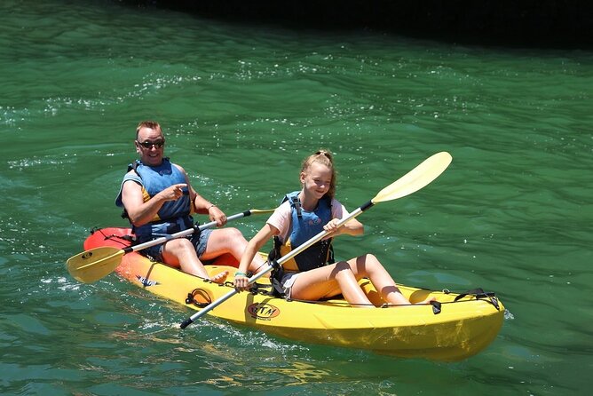Albufeira Kayak Tour – Relaxing Trip with 2 Guides - Starting at Albufeira Marina