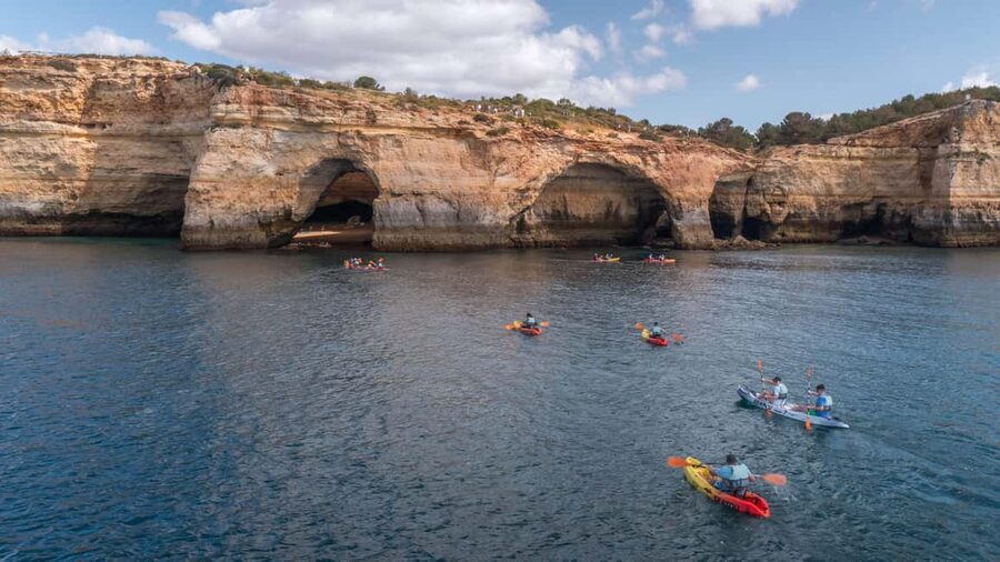 Albufeira Marina: Benagil Cave to Marinha Beach Kayak Tour - Practical tips for a smoother morning or afternoon