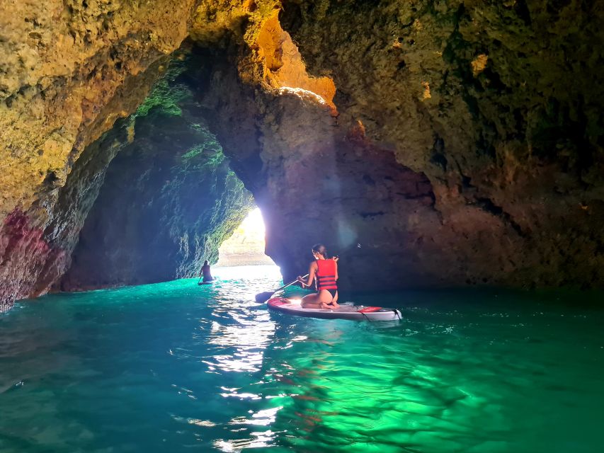 Albufeira: Stand Up Paddle Lesson and Coastal Tour - Languages, group style, and who should choose it