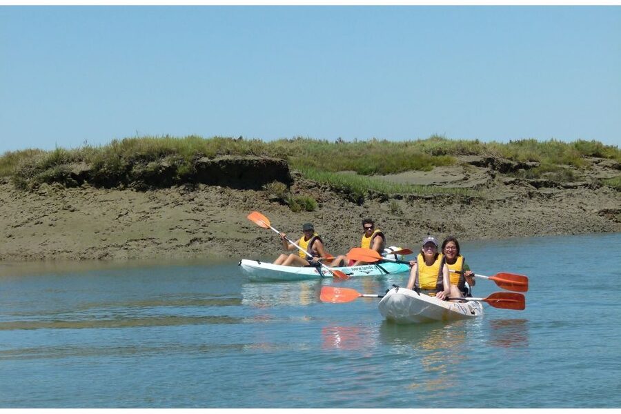 Algarve: 2-Hour Ria Formosa Kayak Tour from Faro - A break on one of Ria Formosa’s islets