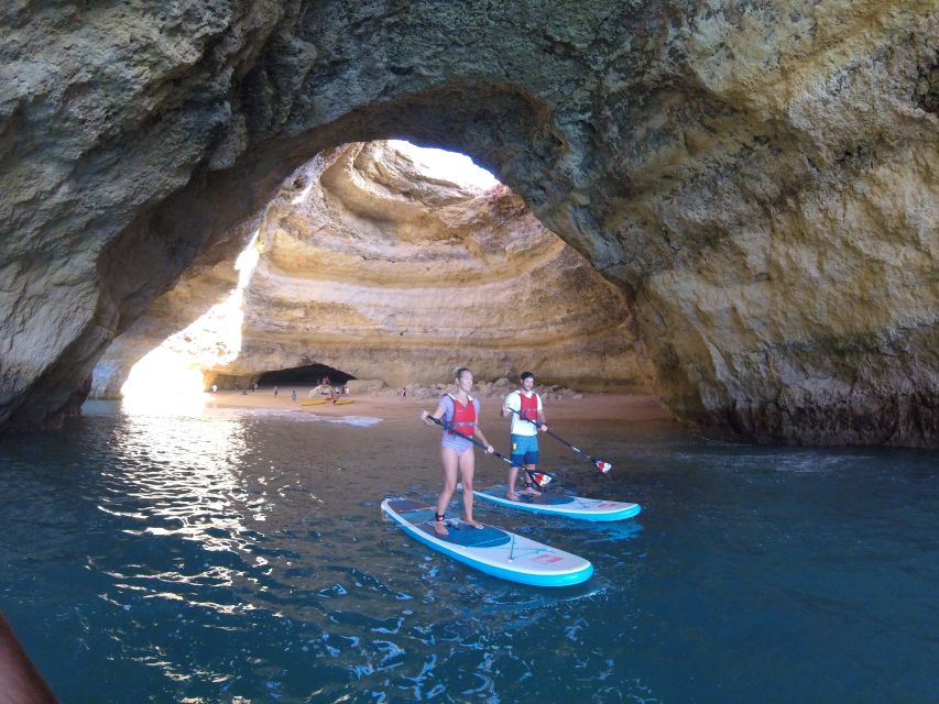 Algarve: Benagil Caves SUP Tour since 2016 - When the Sea Changes the Plan