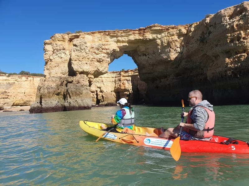 Algarve: Hidden Treasures - Benagil Caves by Kayak - Starting at Albandeira Beach