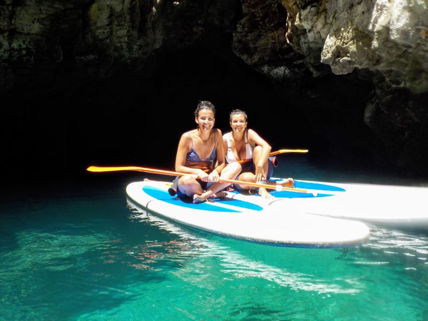 Algarve: Stand Up Paddle Tour w/ Snorkeling to Ingrina Caves - The Atlantic can change the plan