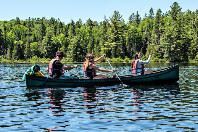 Algonquin Park 3-Day Deluxe Camping & Canoeing Adventure - Day one: Paddling from Canoe Lake to camp