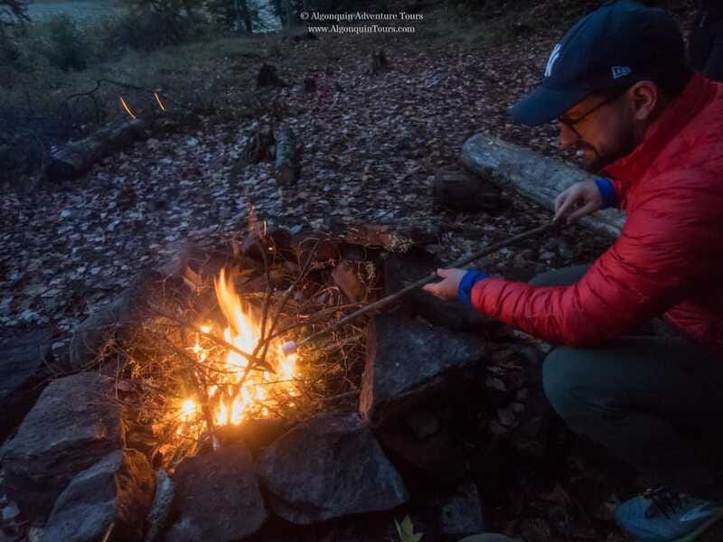 Algonquin Park: Canoe Camping Safari - Camp life, hammocks, and meals by the fire