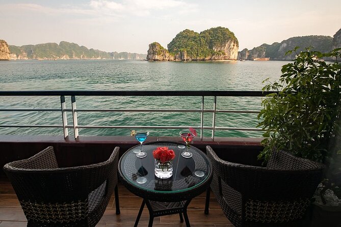 All-Inclusive 2 Day/1 Night Halong Luxury Cruise, Meals, Cave, Kayaking,Swimming - Day 1: Sung Sot Cave and the climb at Titop Island