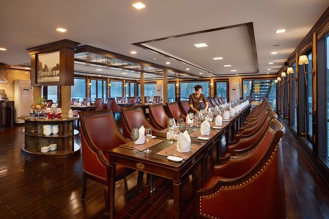 All-Inclusive 3 Day/2 Night Halong Luxury Cruise Meals, Cave, Kayaking, Swimming - Cabins, service, and the five-star claim