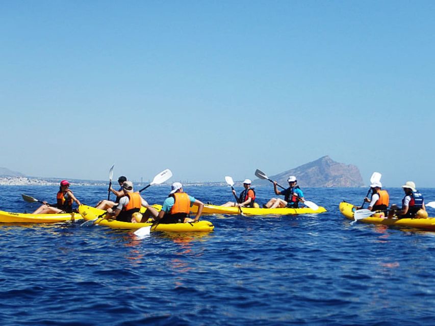 Altea: Morro de Toix Guided Kayak Excursion - What to pack and how to prepare