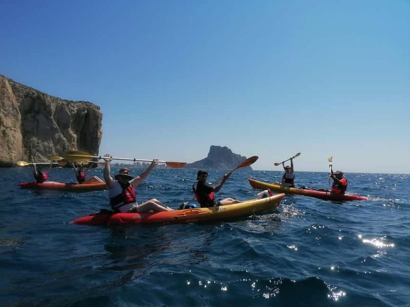 Altea: Morro de Toix Kayak Trip - Punta del Mascarat and Cala Barra Gran