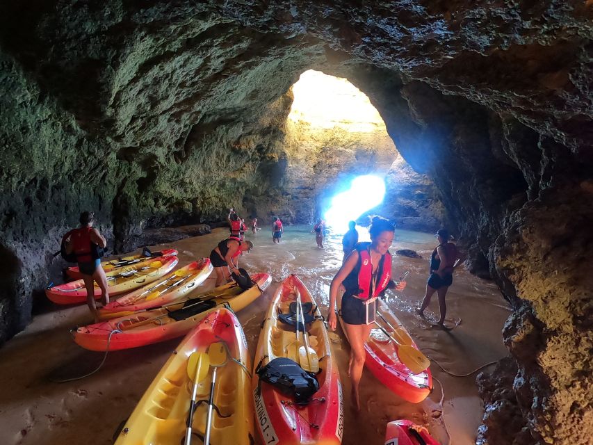 Alvor: Explore Caves Boat and Kayak Tour - Starting at Café Na Ria in Alvor