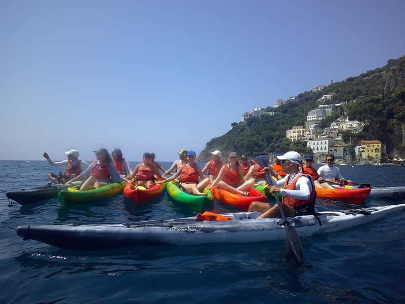 Amalfi Coast: Kayak, Snorkeling, Pandora Cave & Hidden Beach - Grotta di Pandora and the cave views