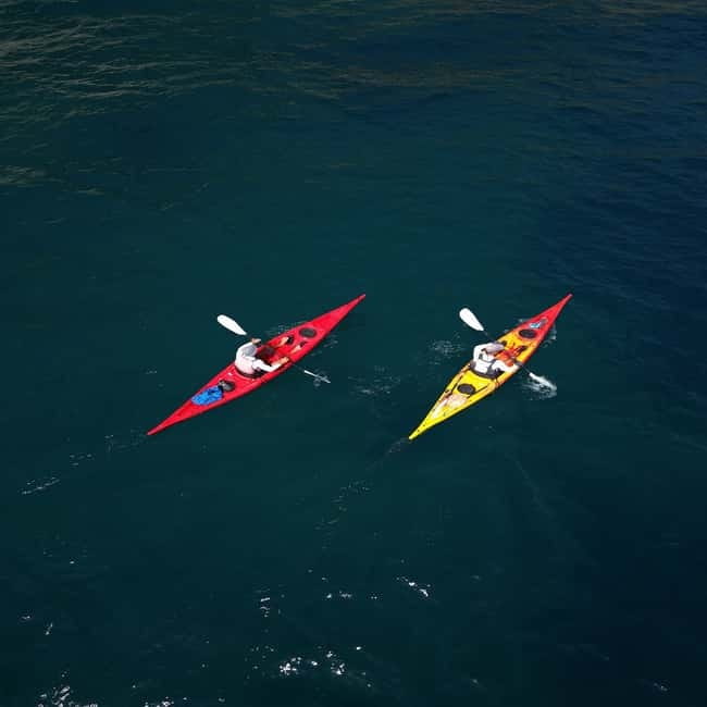 Amalfi Coast: Kayak, Snorkeling, Pandora Cave & Hidden Beach - The launch from Maiori and the first safety lesson
