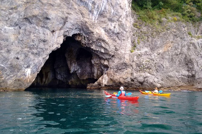 Amalfi Coast Kayak Tour: Explore Caves, Arches & Hidden Beaches - The Conca dei Marini shoreline