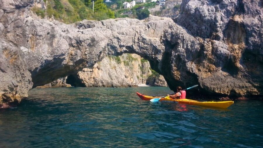 Amalfi Coast: Kayak Tour with Snorkeling and Grottoes Visit - Starting at Tonino’s Beach Club in Amalfi