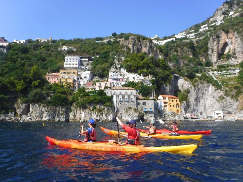 Amalfi Coast: Kayak Tour with Snorkeling and Grottoes Visit - What $70 includes, and where the value lies