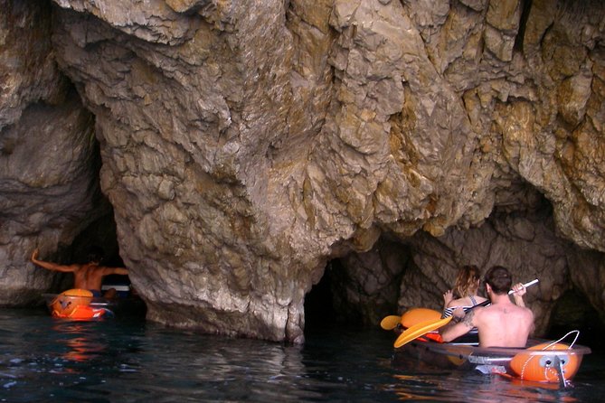 Amalfi Coast Kayak Tours from Marina del Cantone - Choosing between 90 minutes and four hours