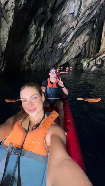 Amalfi: Kayak-Snorkel to Pandora Cave, Hidden Beach & Drinks - Dead Horse Beach: the best pause of the day