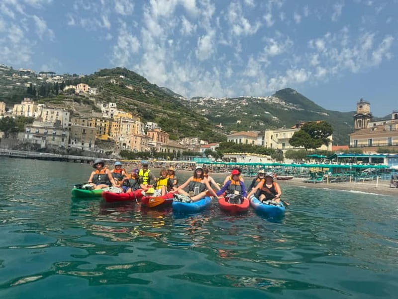 Amalfi: Kayak-Snorkel to Pandora Cave, Hidden Beach & Drinks - How difficult is the paddling?