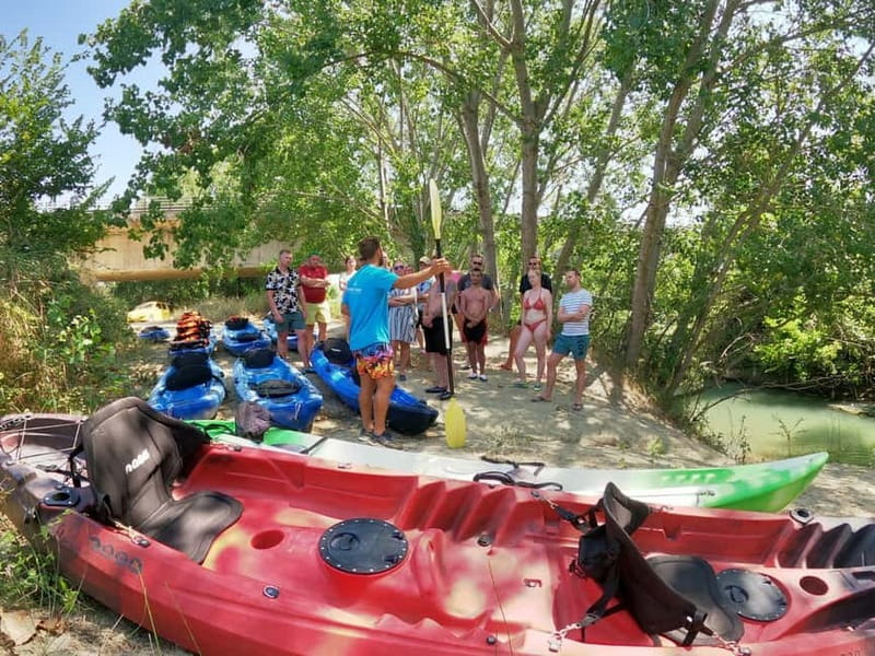 Ammoudia: Kayak down the Acheron 5.5 km - Ninety minutes on clear Acheron water