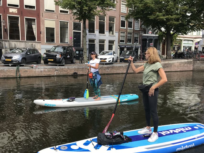 Amsterdam: 2-Hour Stand Up Paddle Board Tour - Crossing the Amstel and entering the city