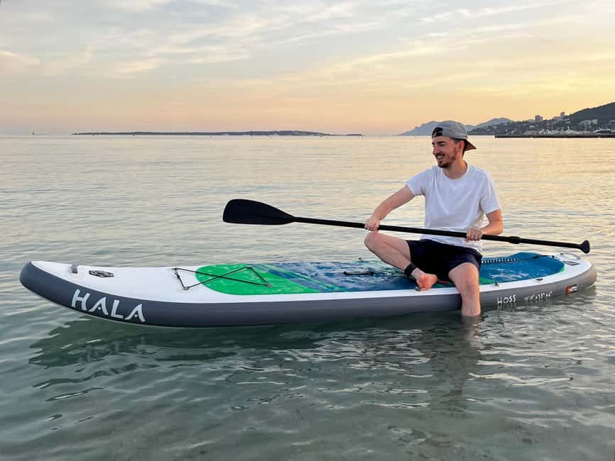 Antibes : 2-seat Paddle board Rental with photos & videos - The self-guided format requires honest planning