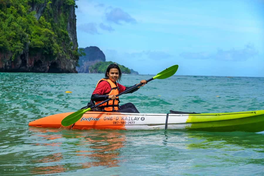 Ao Nang: James Bond & Hong Islands w/Canoeing by Speed Boat - Snorkeling and swimming in changing conditions