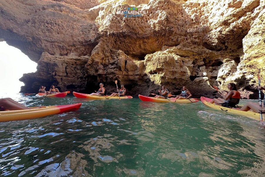 Armação de Pêra: 2-Hour Wild Beaches and Caves Kayak Tour - The Yellow Submarine and Praia das Fontainhas