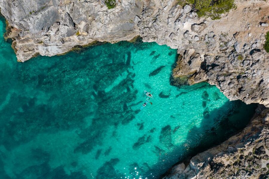 Arrábida: Guided Transparent Kayaking Tour - Galapinhos Beach and the 40-minute break