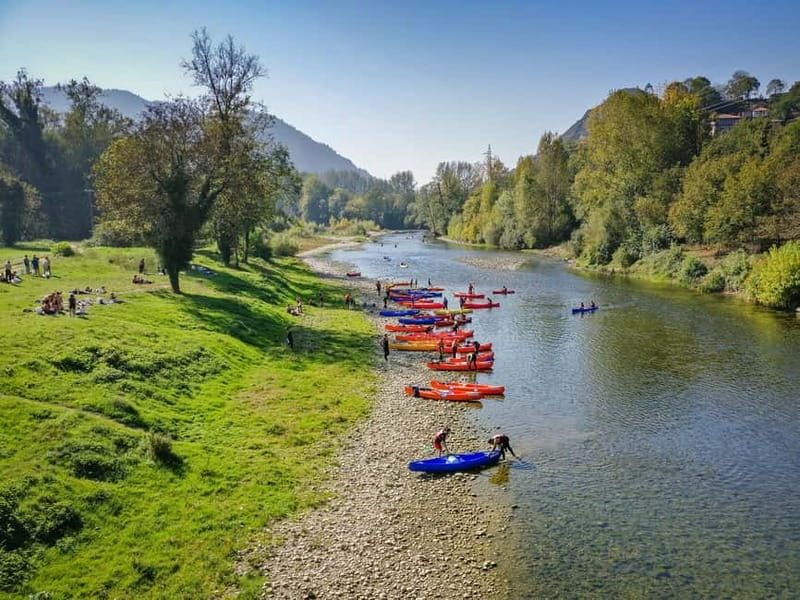 Arriondas: Canoeing Descent on the Sella River - Twenty kilometers of changing river views