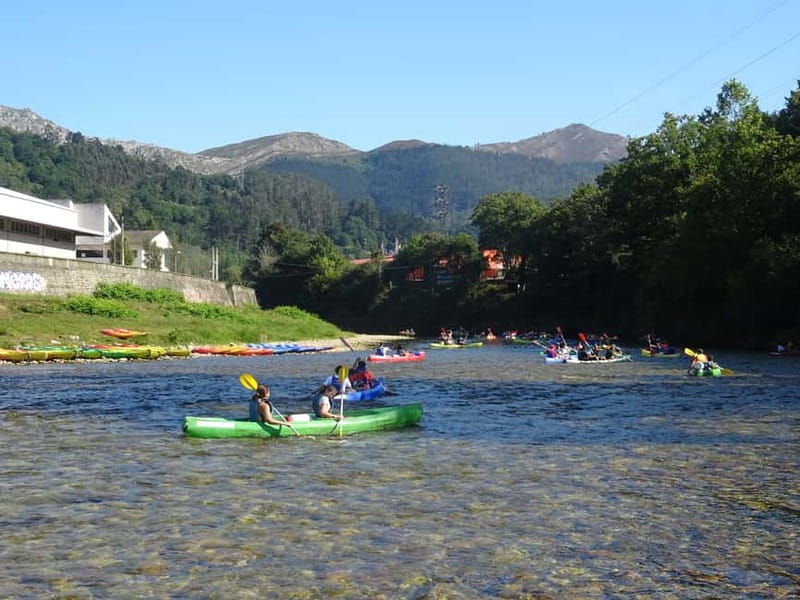 Arriondas: Canoeing Descent on the Sella River - The relaxed rhythm of the paddle