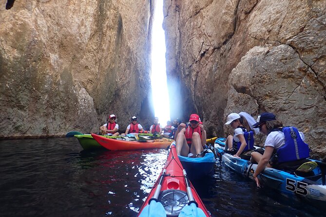 Athens Riviera: Sea Kayak and Snorkeling Adventure with Picnic - Beach stops, swimming, and snorkeling