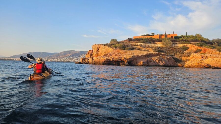 Athens: Sea Kayak Sunset Tour - The secret stop: 30 minutes for swimming and snorkeling